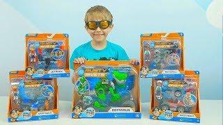 Игрушки из мультика РАСТИ-МЕХАНИК Rusty Rivets / Трансформер БОТОЗАВР для Детей for Kids