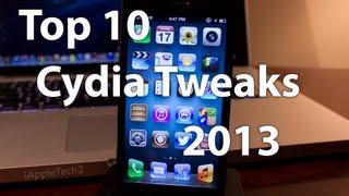 Top 10 Best Cydia Tweaks 2013 - Part 1 (January & February Jailbreak Tweaks)