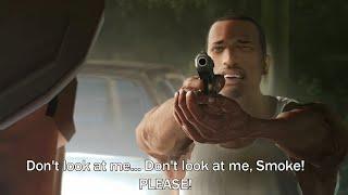 CJ Refuses to Kill Big Smoke (GTA San Andreas Anime)