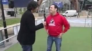 Street Snooker on BBC news in April 2011