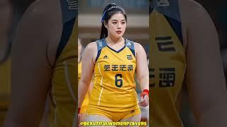 Beautiful Women players Ep: 3 | Beautiful Volleyball players | Strong Womens in the world #shorts