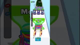 Rubber Shoot - All Levels Gameplay (iOS & Android) #gameplay #rubberroller #asmrshorts