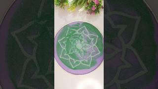 Very simple rangoli design #shorts #rangoli
