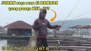 Mancing KJA Cirata terbaru - Debit air semakin surut ikan pun ngumpul..!!!