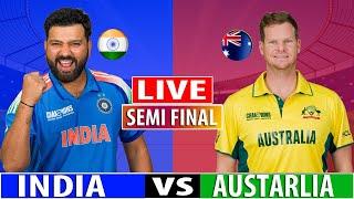 Live IND Vs AUS Match 13 Score | Live Cricket Match Today | IND Vs AUS live 2nd Batting last 6 Overs