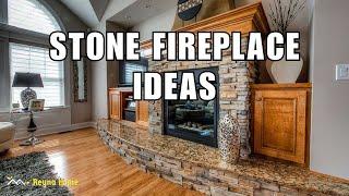 Modern Stone Fireplace Ideas for your Home