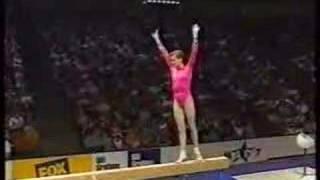 Svetlana Khorkina - 1996 USA vs The World - Balance Beam