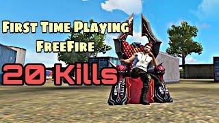 First Time Playing FreeFire 20 Kills  || Tarek Gamer || Mohammed Tarek Hossen || #1