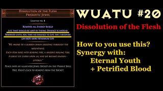 Dissolution of the Flesh has a secret synergy. WUATU #20 - Path of Exile (3.17 Archnemesis)