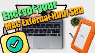 TECH TIP: Encrypting and external hard drive on a mac