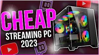 Best Budget STREAMING PC Build in 2023  [ No FPS Lag + Great Gaming Performance ] 