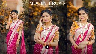 Master the Art of Moody Brown Color Grading in Photoshop + Free Preset