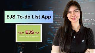 EJS Tutorial 05: Build a To-Do List App