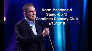 Norm Macdonald Live In New York City - 9/15/2018