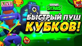 НАЧИНАЮ ПУШ КУБКОВ! СТРИМ BRAWL STARS