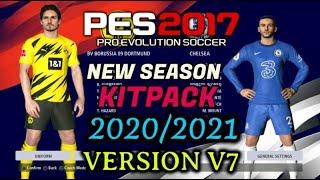 PES 2017 | NEW KITPACK 2020/2021 | UNOFFICIAL V7 |