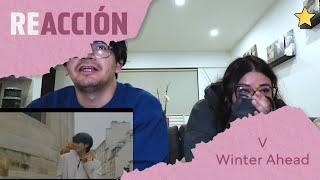 V 'Winter Ahead (with PARK HYO SHIN)' Official MV | Reaction