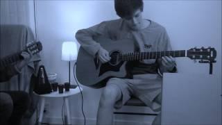 Student playing Autumn Leaves at Barragan Guitar School.