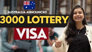 New LOTTERY VISA for Indians - Australia MATE program