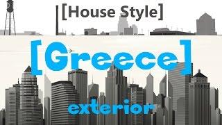 Greece property. Exterior and architecture