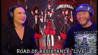 BABYMETAL -  Road of Resistance "Live" (Reaction) This was crazy!