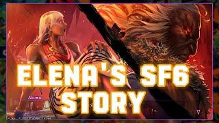 Elena Arcade Mode Story  Street Fighter Lore & Ending