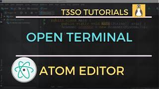 How to Open the Terminal in Atom