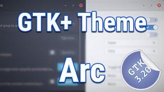 GTK Theme Arc with Gnome 3.20