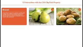 UI Interactions with the CSS Clip Path Property | CSS Tutorials | Web Development Tutorials