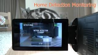 JVC Everio GZ-VX715: Everio with Wi-Fi -- Cat Home Detection Monitoring