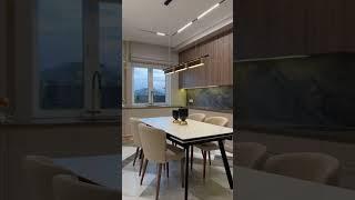 Уютная кухня-гостиная  #interiordesign #дизайнинтерьера #дизайнкухни #гостиная #интерьер