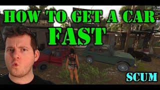 How To Get a Car in Scum - Best ways to get a car and where to get parts for it 0.9 2023