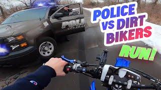 Police Chase Dirt Bikers - Cops VS Motorcycles | Best Compilation 2021