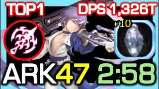 [TOP1] Maverick ARK 47F 2:58 (+10 DMJ) / ARK Past Season2 / DPS 1,326 Trillion / DN China