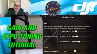 DJI Mini 4K - DJI Fly App Gain and Expo tuning