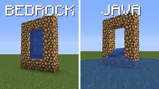 Java vs Bedrock