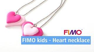 Heart necklace ▪ FIMO kids DIY | STAEDTLER