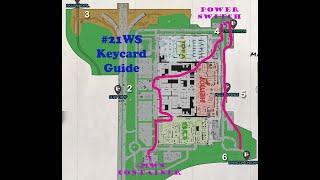 Object 21 WS Keycard guide Interchange #escapefromtarkov