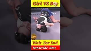Girl vs boy Grappling # wwe #combatsport #mma #bjj mixed wrestling #flograppling#nogi