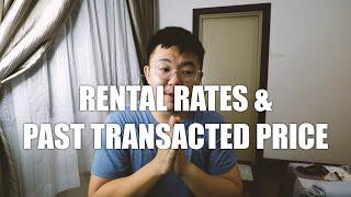 ASKING SEAN #168 | RENTAL RATES & PAST TRANSACTED PRICE