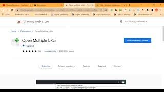 Multi URL-Tab Opener
