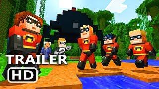 PS4 - Minecraft: The Incredibles Skins Pack Trailer (2018)