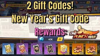 New Year's Gift Code|January 1 2022|Unique Rewards - One Punch Man The Strongest [OPM]