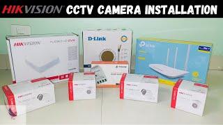 HikVision CCTV Camera Installation In 15 Minutes | Cheapest CCTV Camera | Complete Guide