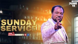 THE AGCOM SUNDAY SERVICE BROADCAST WITH APOSTLE JOHN CHI (15-06- 2025)