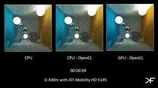 CPU vs GPU OpenCL Comparison