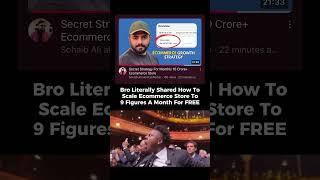 How To Scale Ecommerce Brand To 9 Figures a Month?