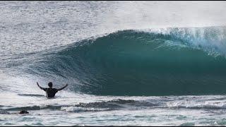 PERFECT GLASSY A-FRAMES IN SECRET SUMATRA WITH PHILIP RAUM // #bodyboarding