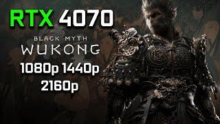 Black Myth Wukong: RTX 4070 | 1080p - 1440p 2160p | Ray Tracing & DLSS FG