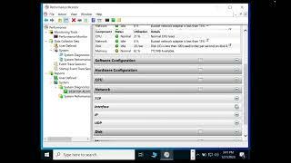 Generating a System Diagnostic Report using Windows Performance Monitor